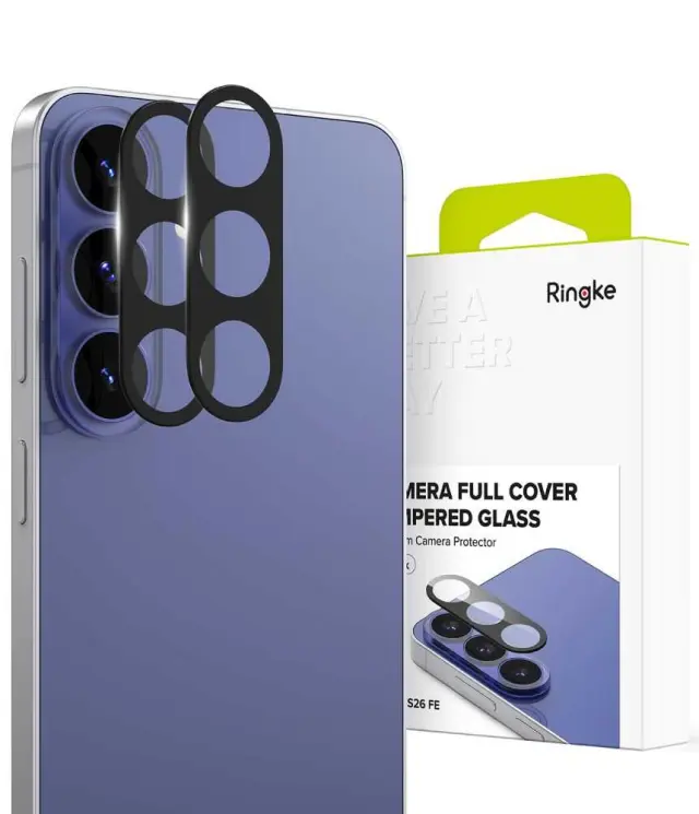 Ringke Camera Full Cover 2-Pack Galaxy S26 FE Μαύρο