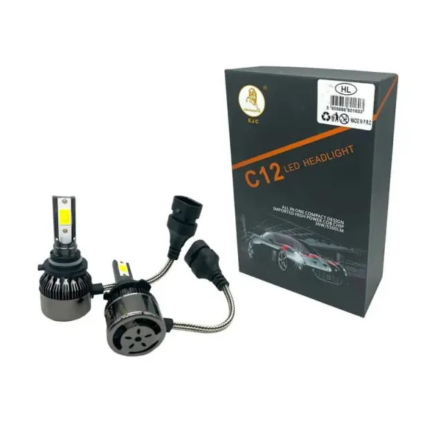 EJC Λάμπα αυτοκινήτου 9006/HB4 6000K C12 LED headlight 5604