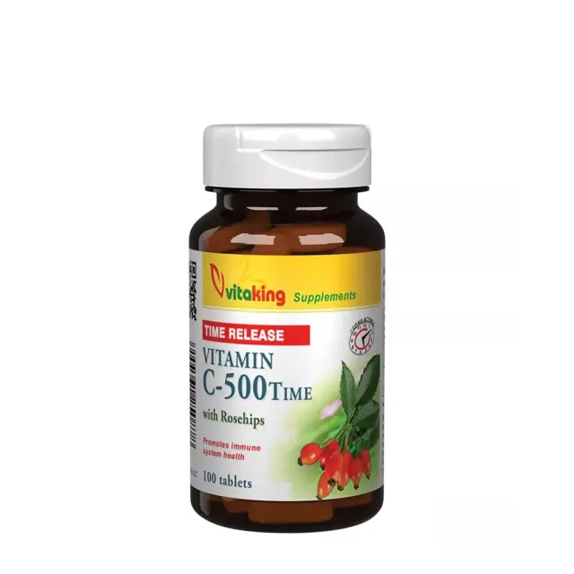 Vitaking Vitamin C-500 Time Release with Rosehips