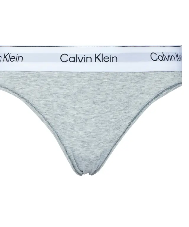 Calvin Klein - Γυναικείο Σλιπ Icon Cotton Modal LV00QF8520-P7A Γκρι