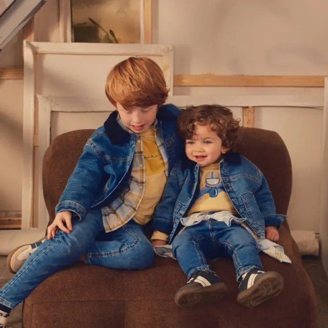 Baby 6 μηνών έως 4 ετών Τζάκετ τζιν