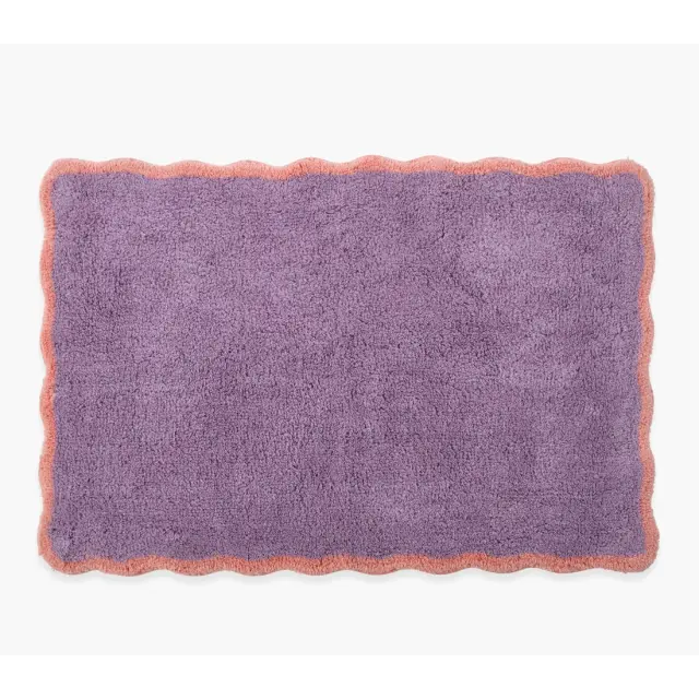 Nef-Nef Homeware Χαλάκι Μπάνιου Vertia 60x90 Μωβ
