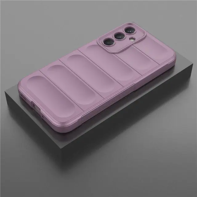 Rugged Anti-Scratch Θήκη για Samsung Galaxy M35 5G- Light Purple OEM 3