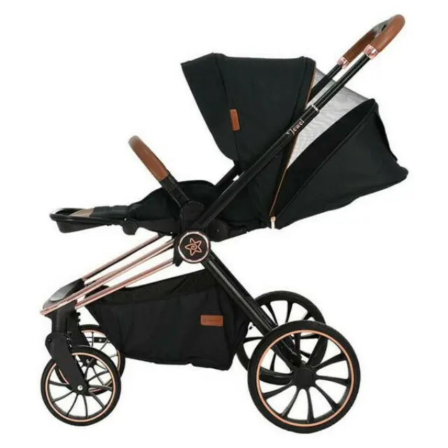 Bebe Stars Πολυκαρότσι Jewel Volcano Black (350-188) Μαύρο 3