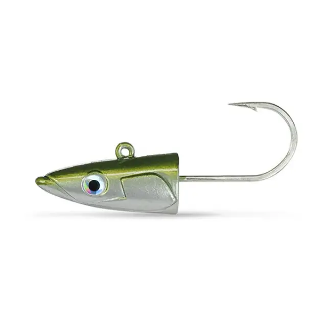 Μολυβοκεφαλές Fiiish Crazy Sand Eel No4 Jigheads CSE1020 Off Shore - 35gr Khaki