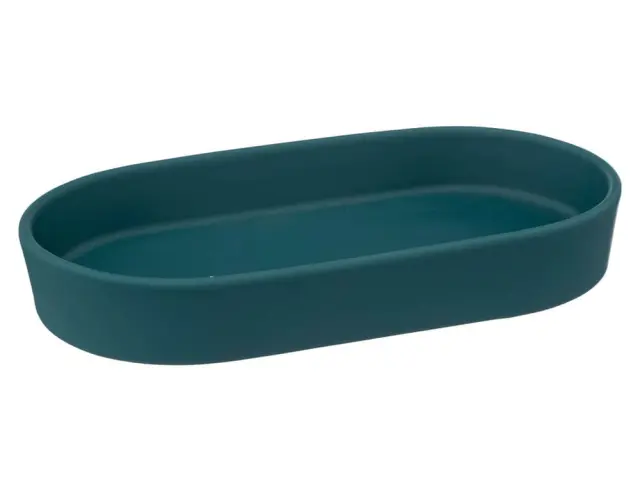 Θήκη για σαπούνι 5Five με διαστάσεις 19,3x10,6x3cm - Petrol 174881P