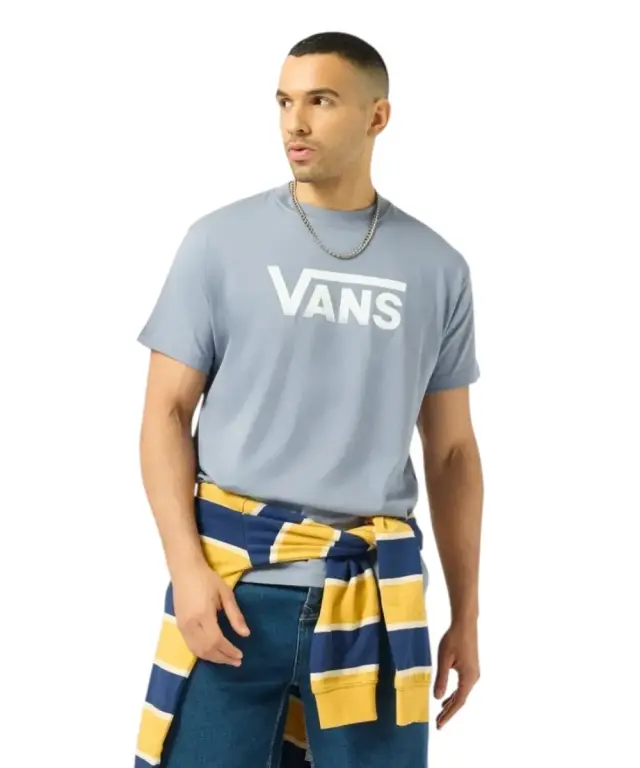 Vans - Ανδρικό T-shirt Κοντομάνικο Classic Logo Royal Cobalt VN000RA1-FOI Γαλάζιο - 2XL