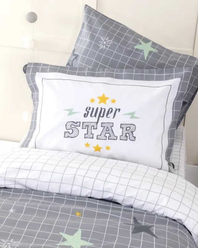 Nima Kids Μαξιλαροθήκες - Starlight Γκρι