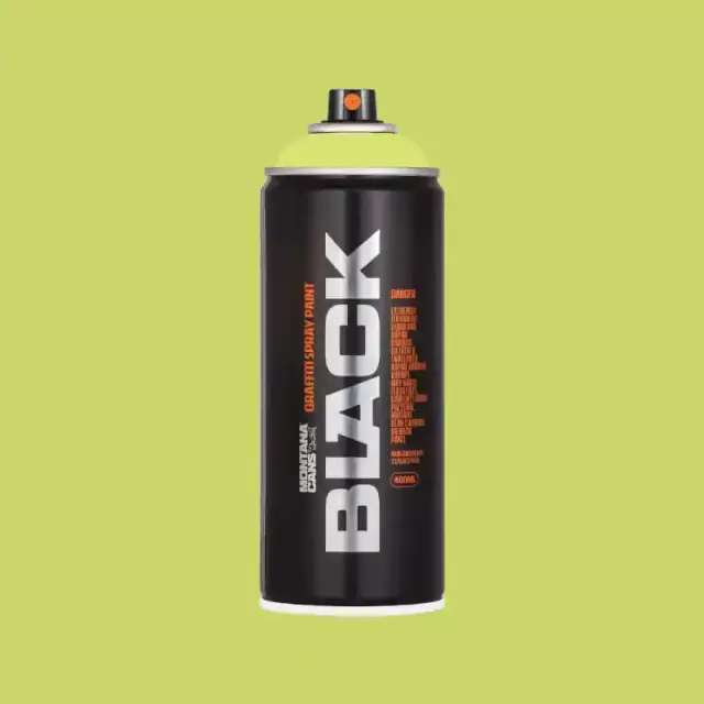Montana Black Spray Paint 400ml BLK-6013 Spring