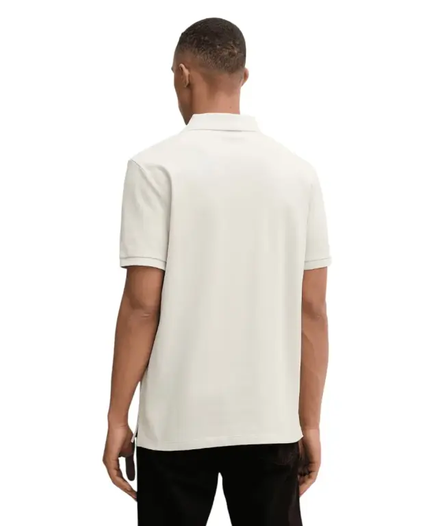 Calvin Klein - Ανδρική Μπλούζα Κοντομάνικη Polo Monogram Pique Plein Air Regular Fit LV040EM269-2JX Μπεζ 3