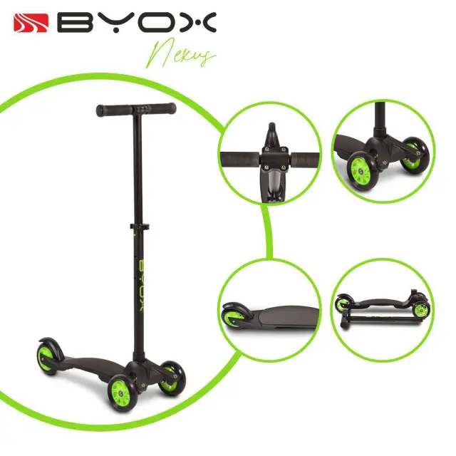 Πατίνι Τρίτροχο 3+ έως 50Kg Nexus Byox 3800146255404 3