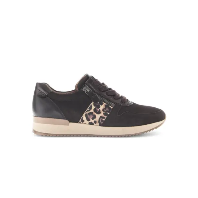 Gabor Sneakers Γυναικείο δέρμα Nubuck Καφέ GAB/73420 18-CHOCOLATE