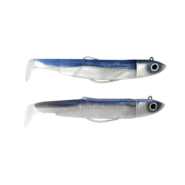 Σιλικονούχο Fiiish Black Minnow Νο3 Combo BM1411 Double Combo Off Shore - 25gr Blue + Blue Electric