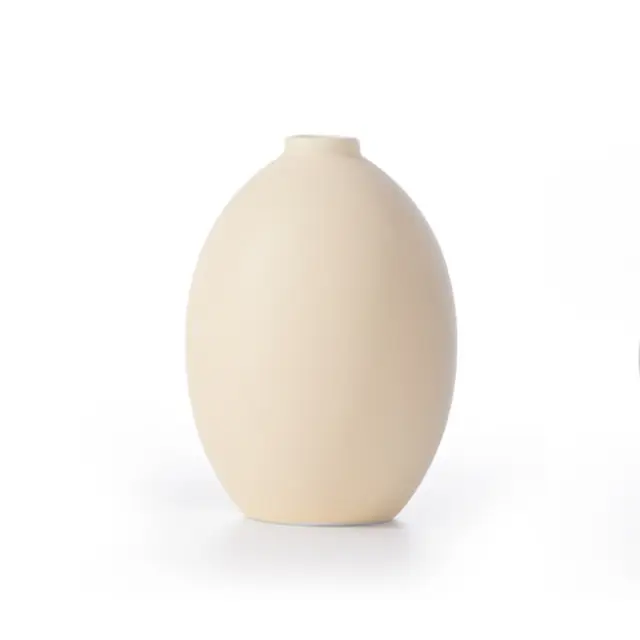 Nef-Nef Homeware Βαζάκι Κεραμικό Διακοσμητικό Tarik 8x12 Ecru