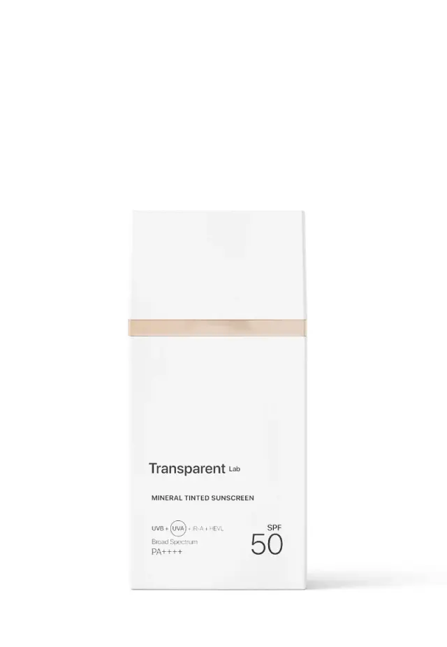 Transparent Lab Mineral Tinted Sunscreen spf 50 Light 100ml