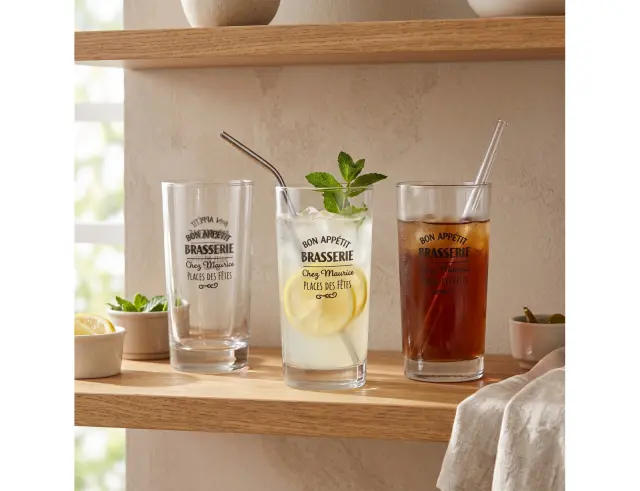 Σετ Γυάλινα Ποτήρια Excellent Houseware χωρητικότητας 295ml - 3 τεμάχια YE6300850