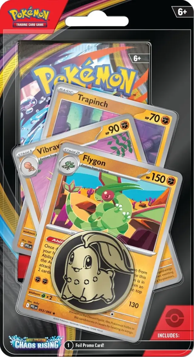 Pokemon Chaos Rising Premium Checklane Blister (Flygon) - EN