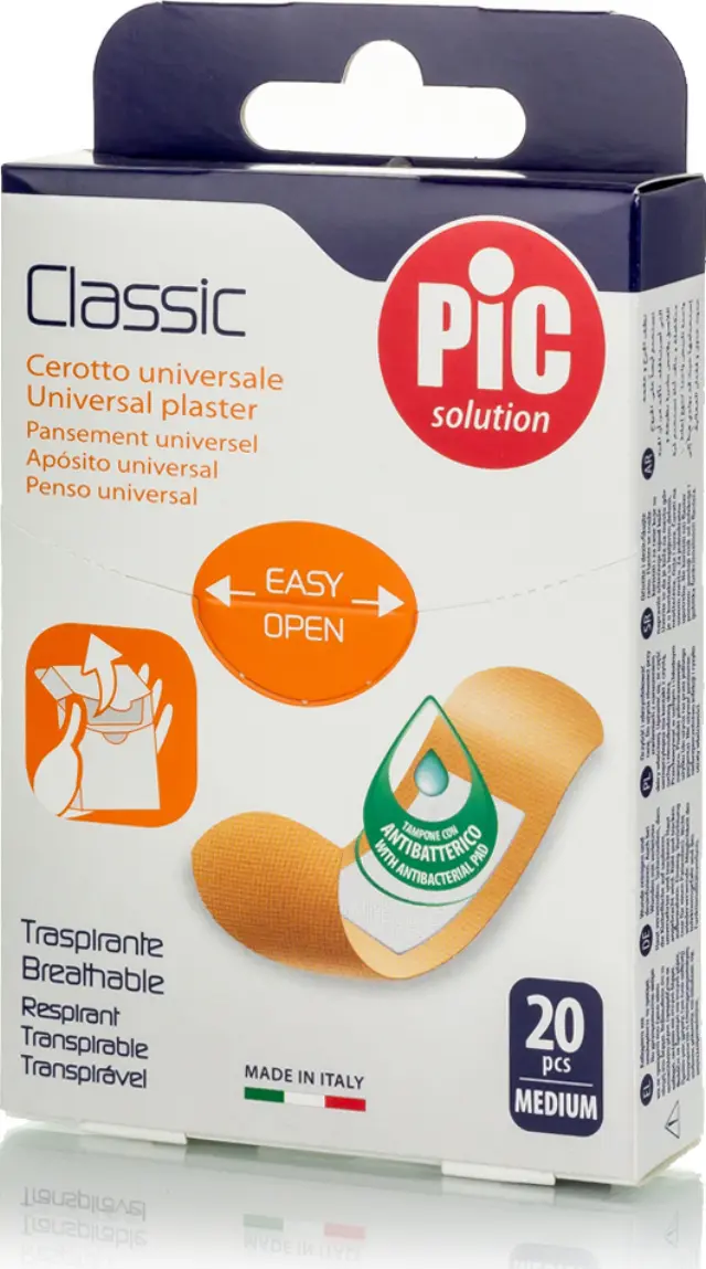 PiC Solution Classic Αυτοκόλλητα Επιθέματα 20τμχ