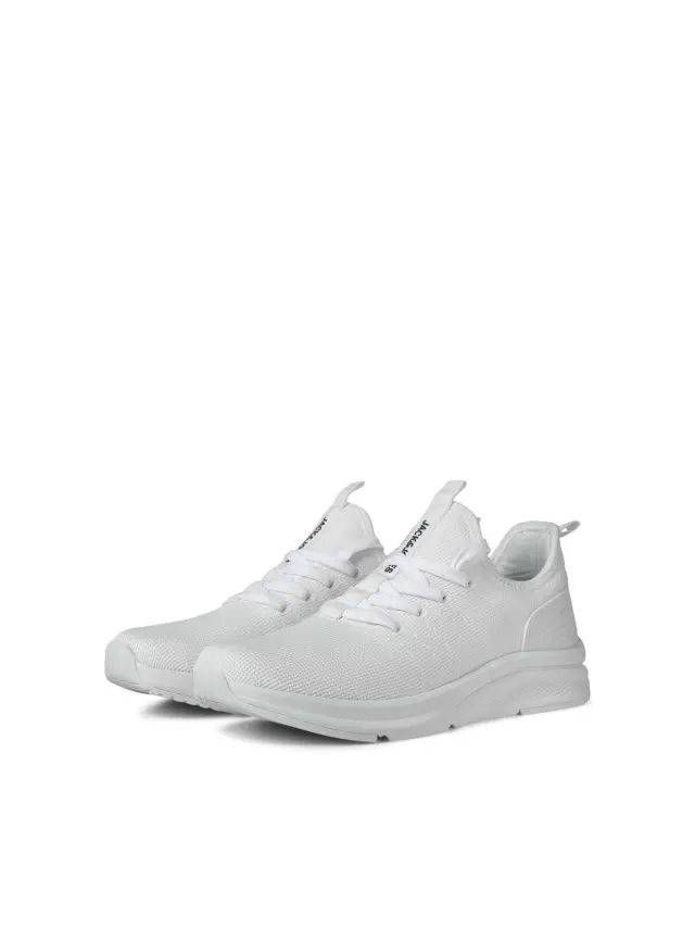 JFWFISHER KNIT SNEAKER White 2