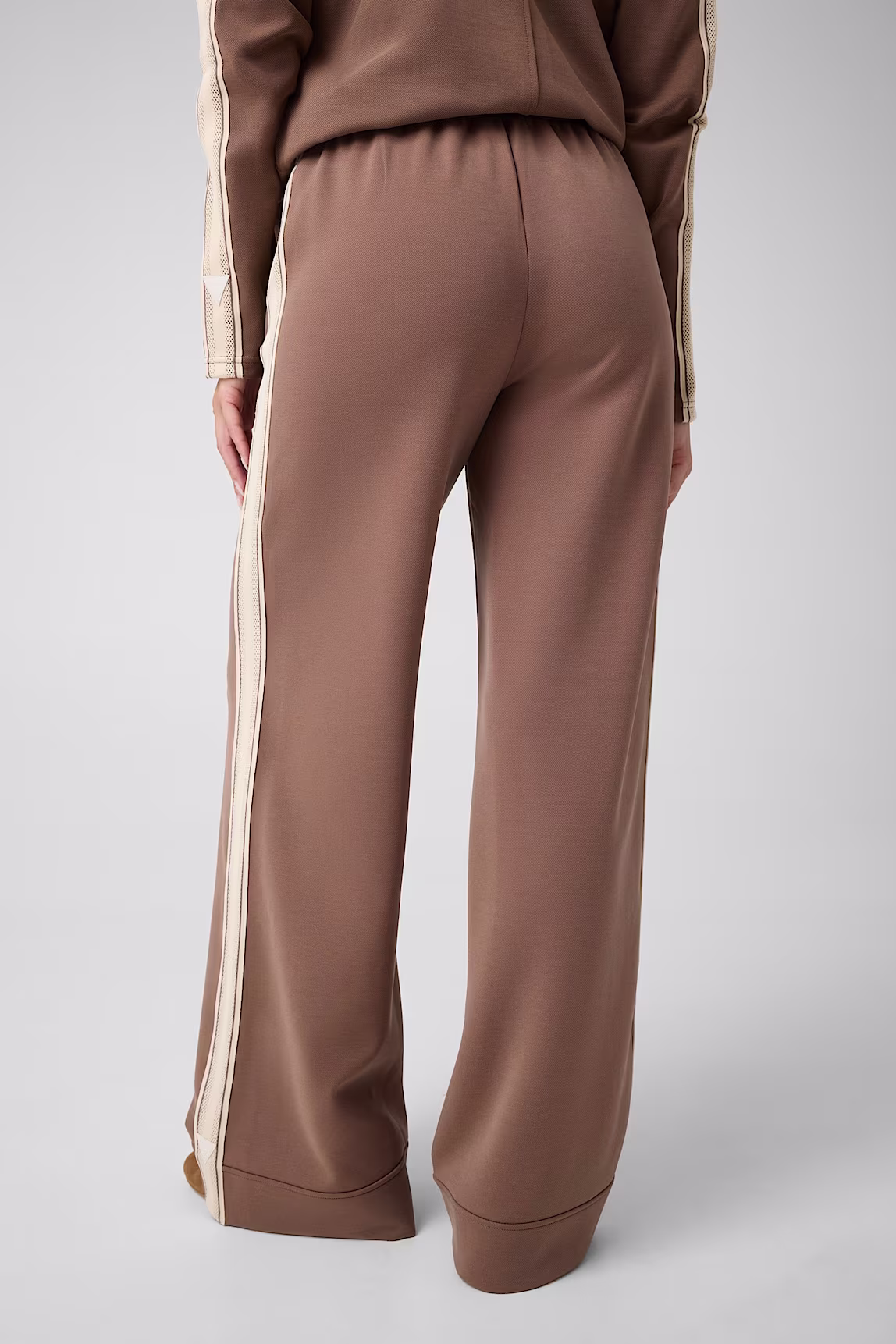 GUESS Μπεζ Παντελόνι Φόρμας wide leg Μπεζ - L 3