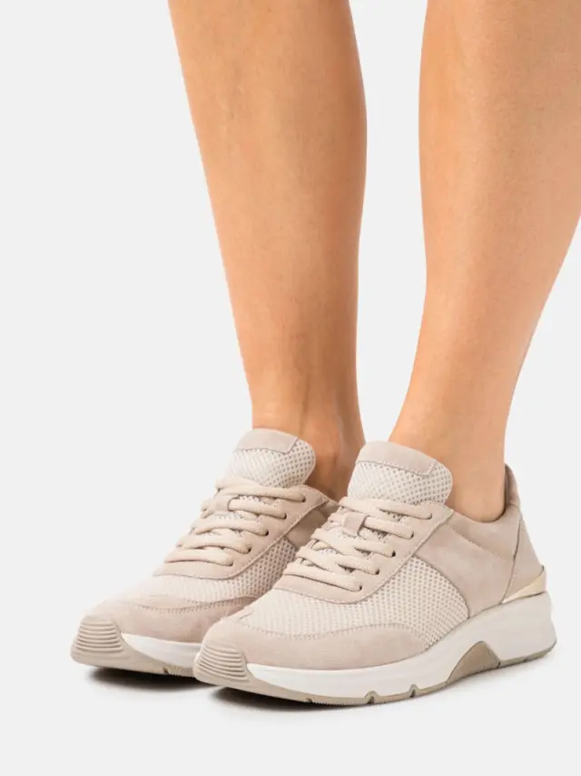 Gabor Sneakers Γυναικείο δέρμα Nubuck/ύφασμα Μπεζ GAB/86897 33-OASI 2