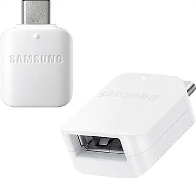 Samsung® - Original Αντάπτορας USB-C Male - USB-A Female OTG Cable-Λευκό Bulk.