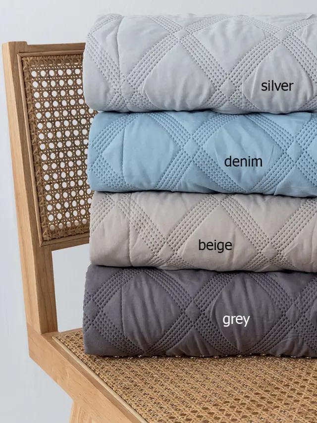 Σετ Κουβερλί 260x240 King Size Palamaiki Ifigeneia 100% Microfiber- Denim