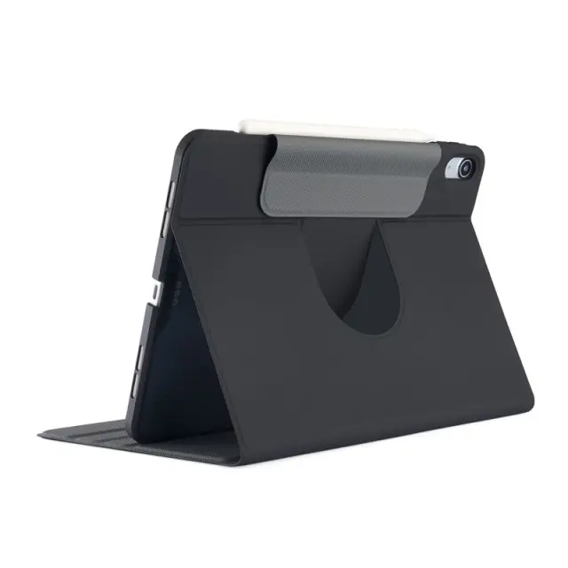 Pipetto Origami No5 Rotating Folio Case, black - iPad Air 10.9" (2022/2020)/11" 2024/2025/2026 2