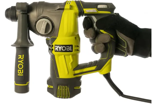 RYOBI Κρουστικό Σκαπτικό Ρεύματος (πνευματικό) 800Watt με SDS-plus, RSDS800-KA5, 5133002517 2