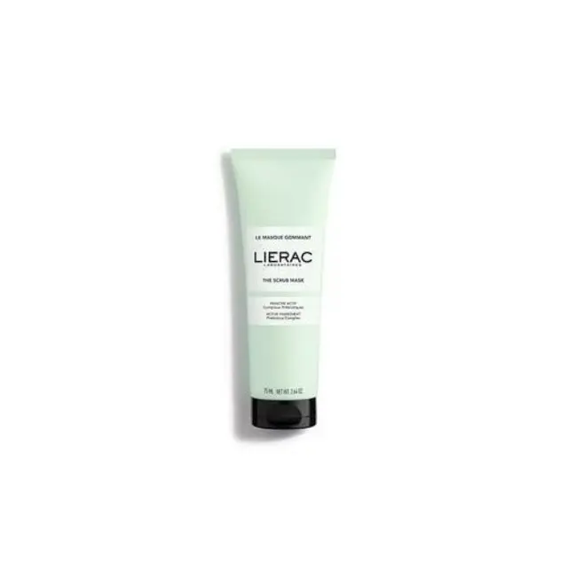 Lierac | The Scrub Mask with Prebiotics Complex | 2 σε 1 Μάσκα Απολέπισης Προσώπου για Καθαρισμό, Λείανση & Λάμψη | 75ml