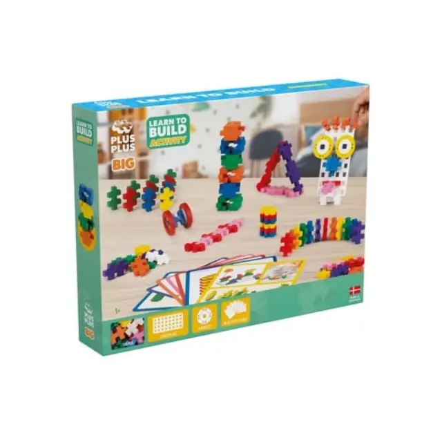 Plus-Plus BIG - Learn to Build Activity Set - 3448 - Toys