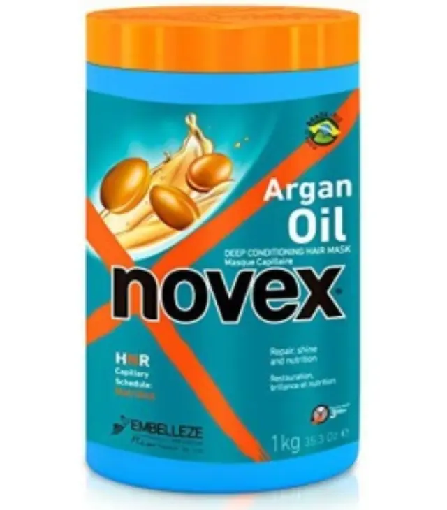 Novex - Μαλακτική μάσκα μαλλιών Argan Oil (SLS FREE)1kg