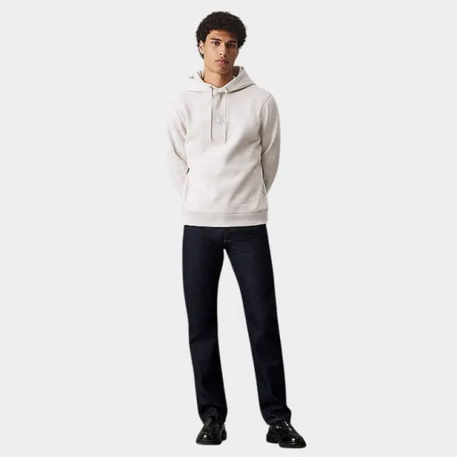 Calvin Klein - Fleece Monogram Φούτερ J30J325629-P6G Γκρι - XL 2