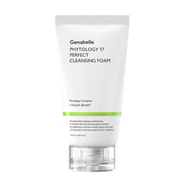 Genabelle Phytology 17 Perfect Cleansing Foam, Αφρός Καθαρισμού Προσώπου για Ρύθμιση της Λιπαρότητας 150ml