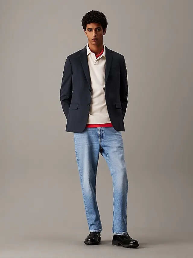 Calvin Klein - Ανδρικό Jean Dad Tapered Denim J30J327174-1AA Μπλε - W29 L32