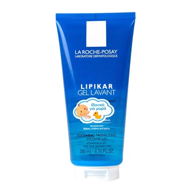 La Roche Posay Απαλός Καθαρισμός Προσώπου + Σώματος, Βρέφη, Παιδιά, Ενήλικες Lipikar Gel Lavant 200ml