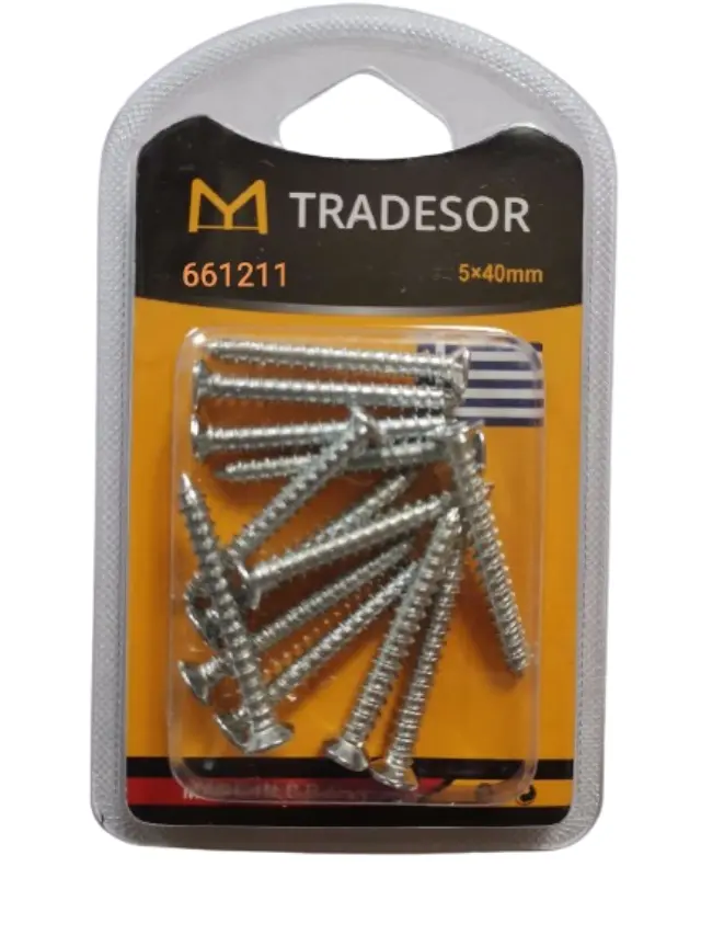 Βίδες - 5X40mm - Σετ 12 πακέτα - 661211