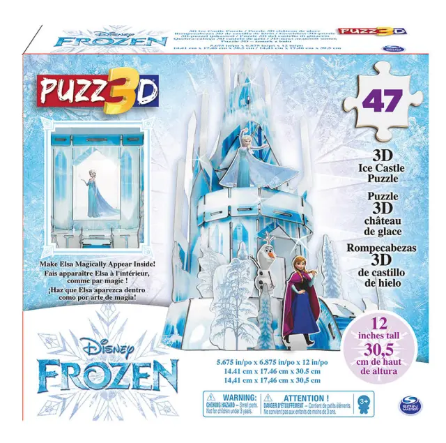 Enarxis Spin Master Frozen II 3D Ice Castle Puzzle 6053088