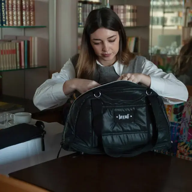 BoB Paris Tote Bag Doudoune Black 3