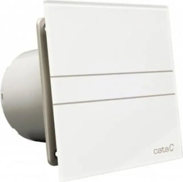 Ε-100W ΕΞΑΕΡΙΣΤΗΡΑΣ ΛΟΥΤΡΟΥ GLASS ΛΕΥΚΟΣ CATA