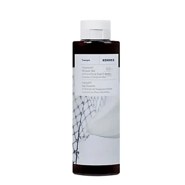 Korres Shower Gel Yoghurt Αφρόλουτρο Γιαούρτι 250mL