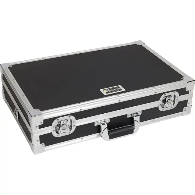 WALKASSE W-CONTROL-M Flight case Pick n Pluck foam DDJ-REV1, S4MK3, IMPULSE500.., Silver. 2