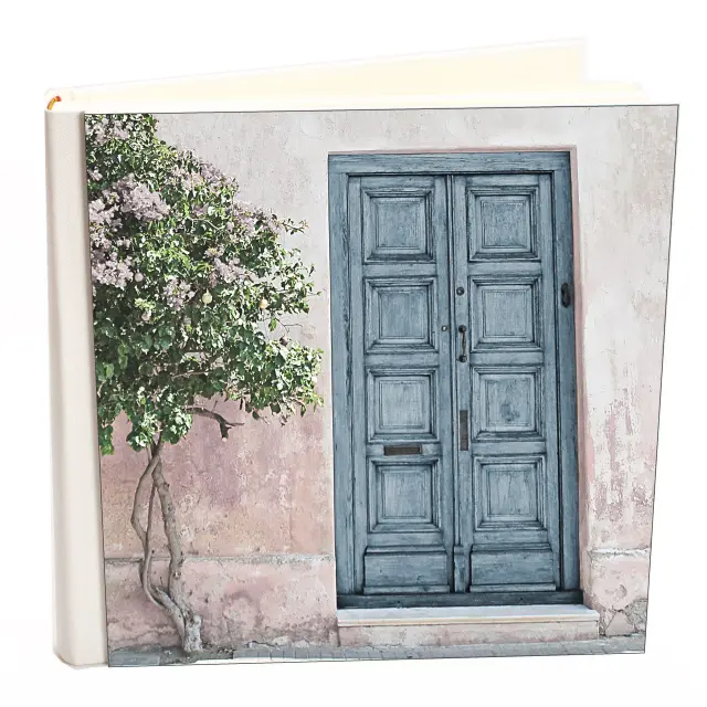 Άλμπουμ my album island & Doors 40 boho style με ριζόχαρτο 35x35cm και κουτί άλμπουμ