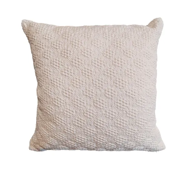 Nef-Nef Homeware Διακοσμητική Μαξιλαροθήκη Ventora 50x50 Ecru