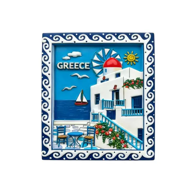 Τουριστικό μαγνητάκι Souvenir - Σετ 12pcs - Greece - 678525