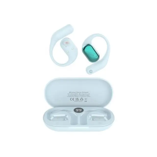 True Wireless Ακουστικά Bluetooth Devia EM406 OWS Lite1 Γαλάζιο N66991
