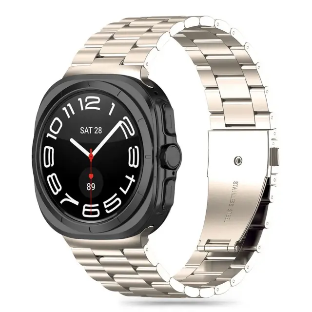 Tech-Protect Stainless Samsung Galaxy Watch Ultra 1 / 2 2024-2026 (47 Mm) Titanium