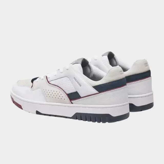 Tommy Hilfiger - Ανδρικά Sneakers Th Basket Modern Street Lth FM0FM05211-YBS Λευκό - 46 3