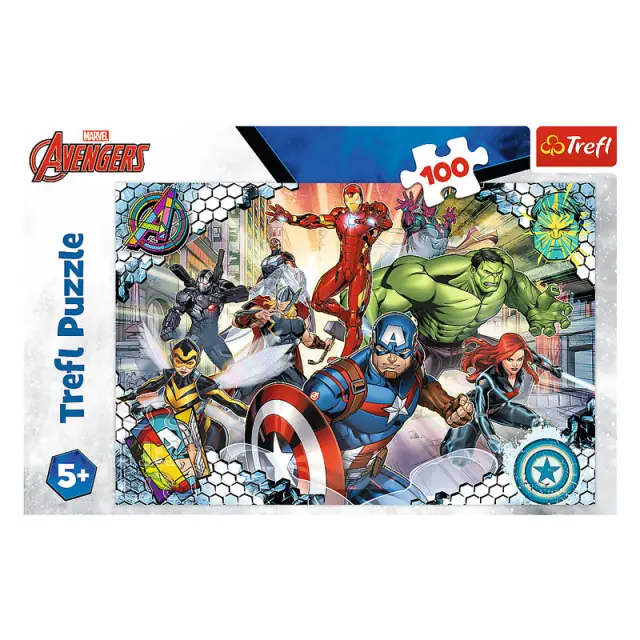 Παζλ Trefl 100τμχ Marvel Avengers 3