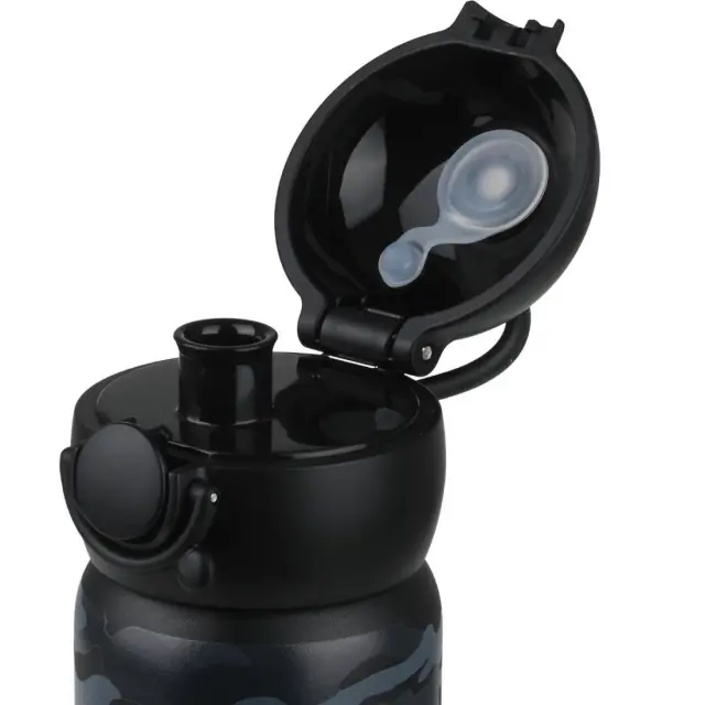 Estia Θερμος Παιδικο Handy Bottle Save The Aegean 470Ml Dark Camo 3
